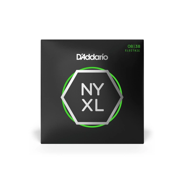 Струни для гітари D'Addario NYXL Electric Extra Super Light (08-38) (NYXL0838) - picture 1