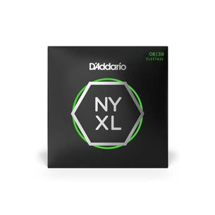 Струни для гітари D'Addario NYXL Electric Extra Super Light (08-38) (NYXL0838) зображення 1