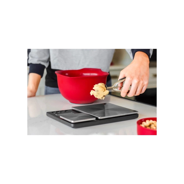 Ваги кухонні KitchenAid Measuring KQ909G, з подвійною платформою - picture 9