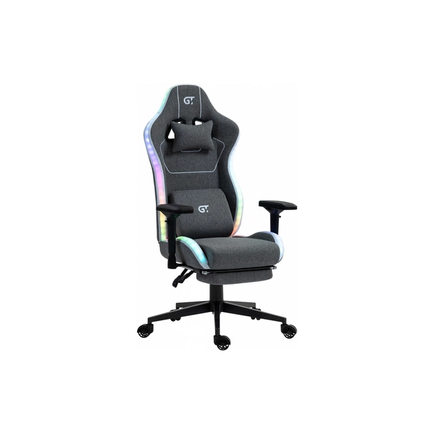 Крісло ігрове GT Racer X-2306 Gray (X-2306 Fabric Gray L) - зображення 1