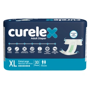 Підгузки для дорослих Curelex Extra Large 30 шт (8697405348756) зображення 1