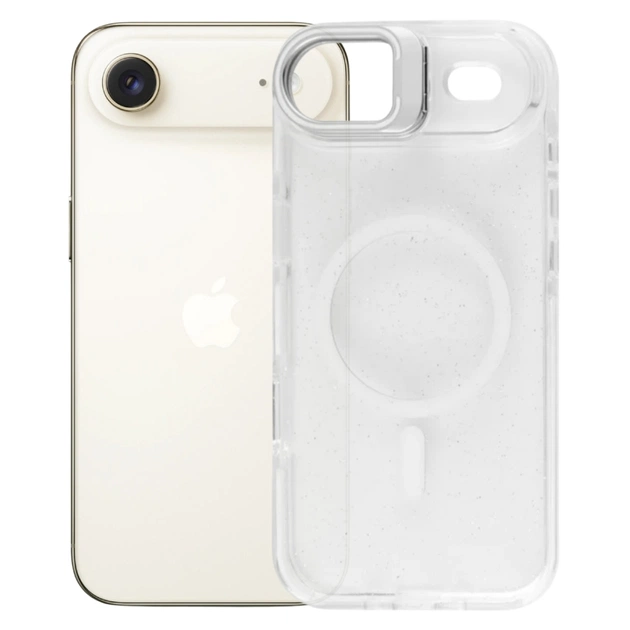 Чехол для мобильного телефона BeCover FIBRA Star Shine MagSafe Apple iPhone 17 Air White (715424) - изображение 1
