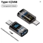 Перехідник OTG USB 3.2 AF to USB-C M 10Gbps QC 36W with display XoKo (AC-322UTC) - зменшене зображення 2