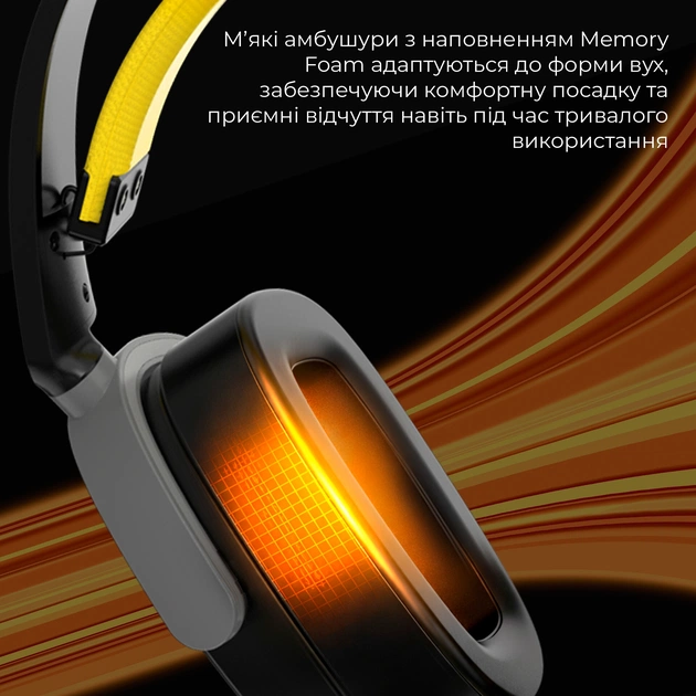 Bluetooth-гарнітура Ajazz AHM09 MAX 3-Mode Black (AHM09-MAX-BGY) - picture 2