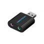 Звукова плата Vention Audio USB 2х3,5mm jack Metal (VAB-S17-B) - уменьшенное изображение 1