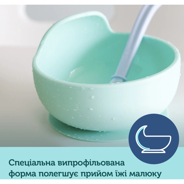 Тарілка дитяча Canpol babies силіконова на присосці - бірюзова (51/400_tur) - picture 5