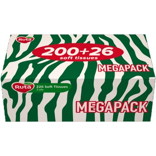 Серветки косметичні Ruta Family Pack 2 шари 200 аркушів (4820023748590) зображення 1
