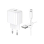 Зарядний пристрій BOROFONE BAS42A Potential USB QC3.0 + cable USB to Micro 5P White (6941991113796) - зменшене зображення 3