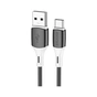 Дата кабель USB 2.0 AM to USB-C 1.0m 3A Black BOROFONE (BX79CB) - уменьшенное изображение 1
