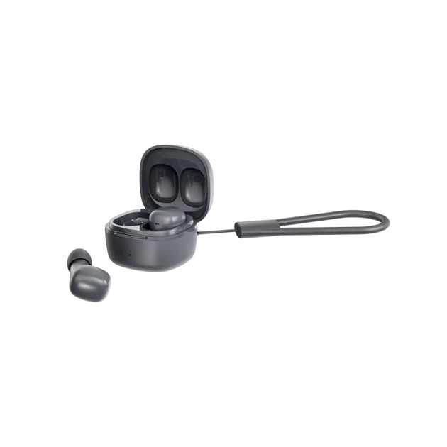 Навушники Canyon OnGo 4 Mini TWS Grey (CNS-TWS4G) - зображення 1