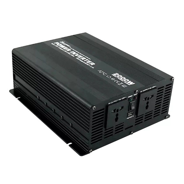 Автомобільний інвертор AMiO 340112 NM2K-2000W (00-00001128) (048048049072110119068) - изображение 1