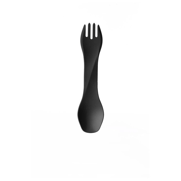 Ложка-вилка туристическая Humangear GoBites Uno black (022.0059) - изображение 1
