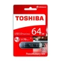 USB флеш накопичувач Toshiba 64GB Suzaku Black USB 3.0 (THN-U361K0640M4) - зменшене зображення 3