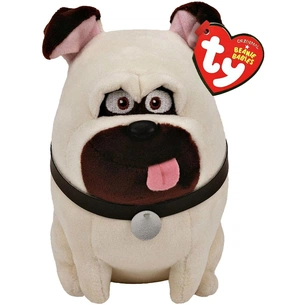 М'яка іграшка Ty Secret Life of Pets Мопс Мел 24 см (96293) зображення 1