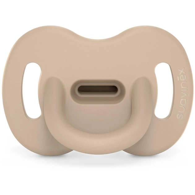 Пустушка Suavinex Colour Essence силіконова фізіологічна, 0-6 місяців бежева (308600) - picture 1