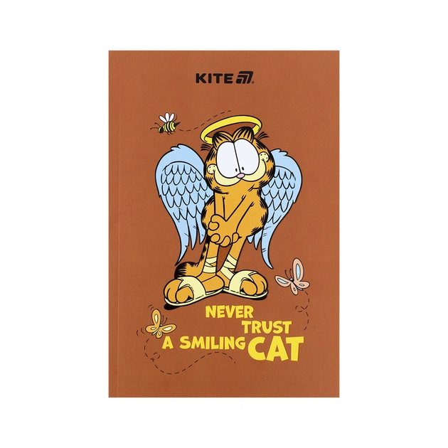 Блокнот Kite А5 Garfield 1 термобіндер, 64 аркуші, нелінований (GF25-193-1) - зображення 1