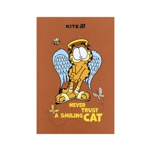 Блокнот Kite А5 Garfield 1 термобиндер, 64 листа, нелинованный (GF25-193-1) изображение 1