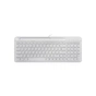 Клавіатура Maxxter KB-01W-UA USB White (KB-01W-UA) - зменшене зображення 1