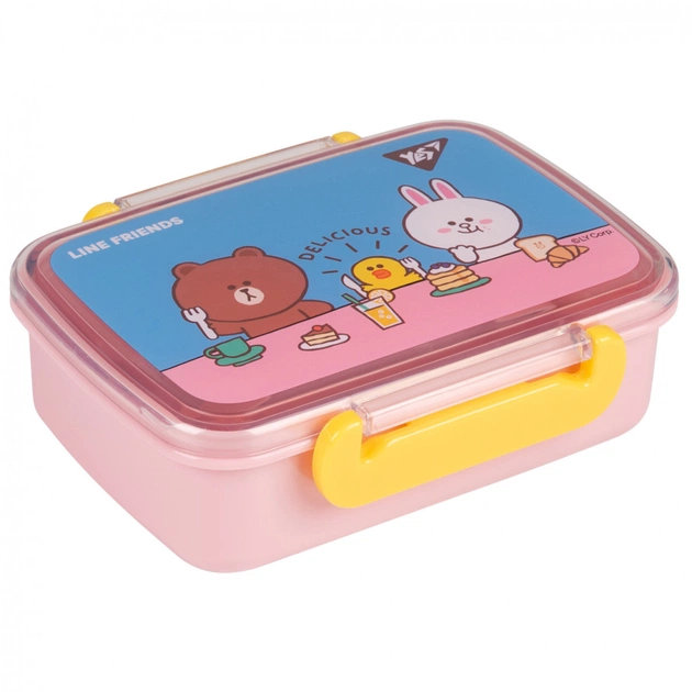 Ланч-бокс дитячий Yes Line Friends 420 мл (708056) - зображення 1
