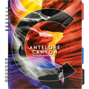 Блокнот Optima World Heritage B5 з розділювачами 120 аркушів, клітинка (O20356-23) зображення 1