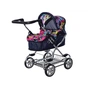 Коляска для ляльок Melogo 9680W black/multi (Melogo 9680W black/multi) - зменшене зображення 1