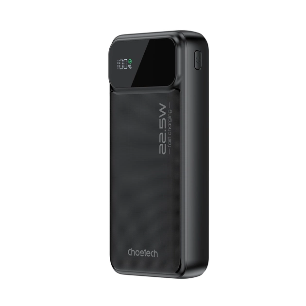 Універсальна мобільна батарея Choetech B729 20000mAh Black (B729-BK) - зображення 1