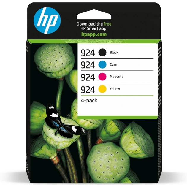 Картридж HP DJ No.924 BK,C,M,Y (6C3Z1NE) - изображение 1