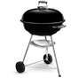 Гриль-барбекю Weber Compact Kettle 57 см Black (1321004) - зменшене зображення 2