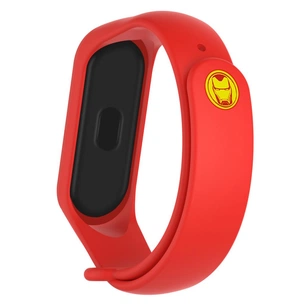 Ремінець до фітнес браслета Armorstandart Superhero Edition for Xiaomi Mi Band 4/3 Iron Man Red (ARM55062) зображення 1