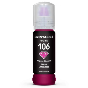 Чорнило Printalist Epson 106 L7160/7180 70г Magenta (PL106M) зображення 1