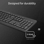 Клавіатура HP 230 Wireless UA Black (3L1E7AA) - зменшене зображення 3