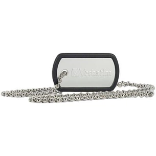 USB флеш накопичувач Verbatim 16GB Dog Tag Black USB 2.0 (98671) зображення 1