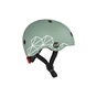 Шолом Scoot&Ride 45-51см , зелений, з ліхтариком (SR-181206-GREENLINES) - уменьшенное изображение 2