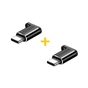 Перехідник MicroUSB to Type-C AC-012 2 pcs XoKo (XK-AC012-BK2) - зменшене зображення 1
