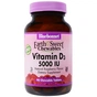 Вітамін Bluebonnet Nutrition Вітамін D3 5000IU, Смак Малини, Earth Sweet Chewables, 90 ж (BLB-00366) - зменшене зображення 1