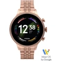 Смарт-годинник Fossil Gen 6 Rose Gold-Tone Stainless Steel (FTW6077) - зменшене зображення 6