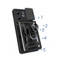 Чохол до мобільного телефона BeCover Military Infinix Smart 9 (X6532) Black (713049) - зменшене зображення 3