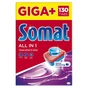 Таблетки для посудомийних машин Somat All in 1 130 шт. (9000101356014) - зменшене зображення 1