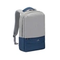 Рюкзак для ноутбука RivaCase 15.6" 7562 Anti-theft, water-repellent, Grey / Dark Blue (7562Grey/DarkBlue) - зменшене зображення 4