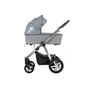 Коляска Baby Design 2 в 1 Husky XL 207 SILVER GRAY (204845) - зменшене зображення 3
