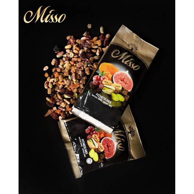 Горіхи Misso Асорті Фітнес Мікс 125 г (4820146730526) - зображення 2