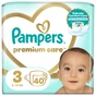 Підгузки Pampers Premium Care Midi Розмір 3 (6-10 кг) 40 шт (8001090379337) - зменшене зображення 1