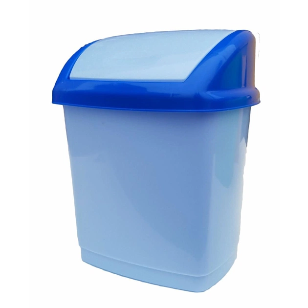 Контейнер для сміття Горизонт Домік Блакитний 9 л (гор-02036/блакитний) - picture 1