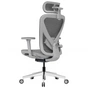 Офісне крісло Mealux Q1 Air Grey (HF-Q1 M/G) - зменшене зображення 5