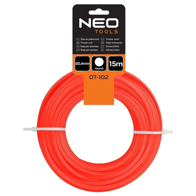 Жилка косильна Neo Tools 2.4мм, 15м (07-102) - picture 5