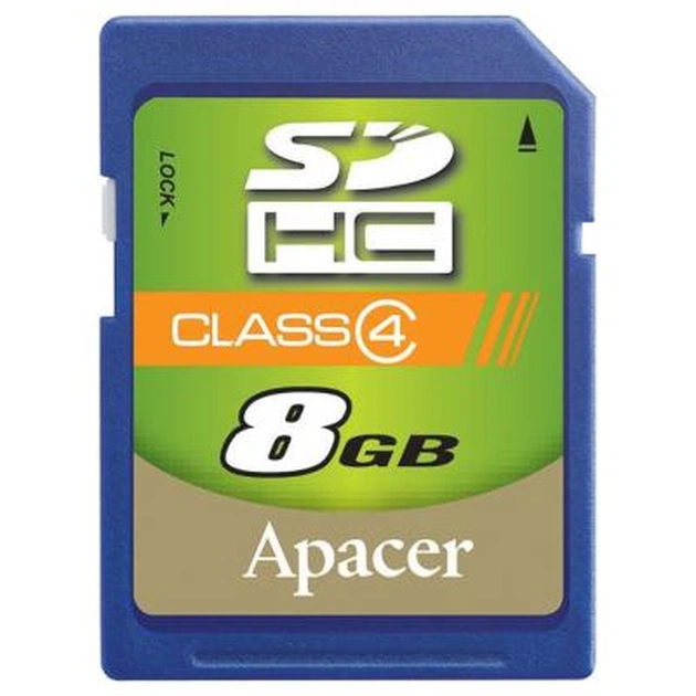 Карта пам'яті Apacer 8Gb SDHC class 4 (AP8GSDHC4-R) - изображение 1