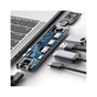 Концентратор Baseus USB-C Thunderbolt 7-in-1 2xUSB 3.0 + 1xUSB-C PD + HDMI 4K60Hz + SD/TF + 1xRJ45 1000Mbps gray (CAHUB-L0G) - уменьшенное изображение 8