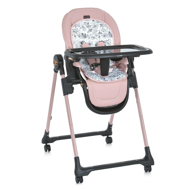 Стілець для годування El Camino ME 1037-B rose gold Crystal (ME 1037-B rose gold) - изображение 1