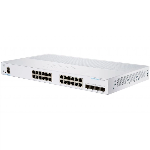 Комутатор мережевий Cisco CBS350-24T-4X-EU - изображение 1