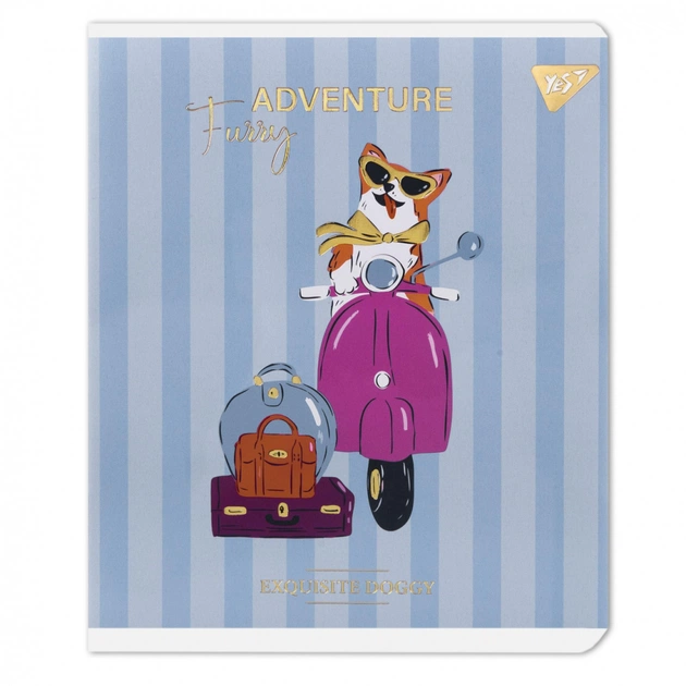 Зошит Yes Exquisite doggy А5 24 аркушів клітинка (767536) - picture 8